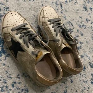 Well loved golden goose sneakers